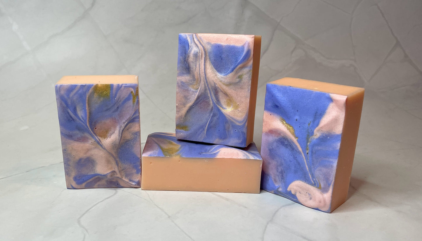 Spring Apricots- Handmade Artisan Soap