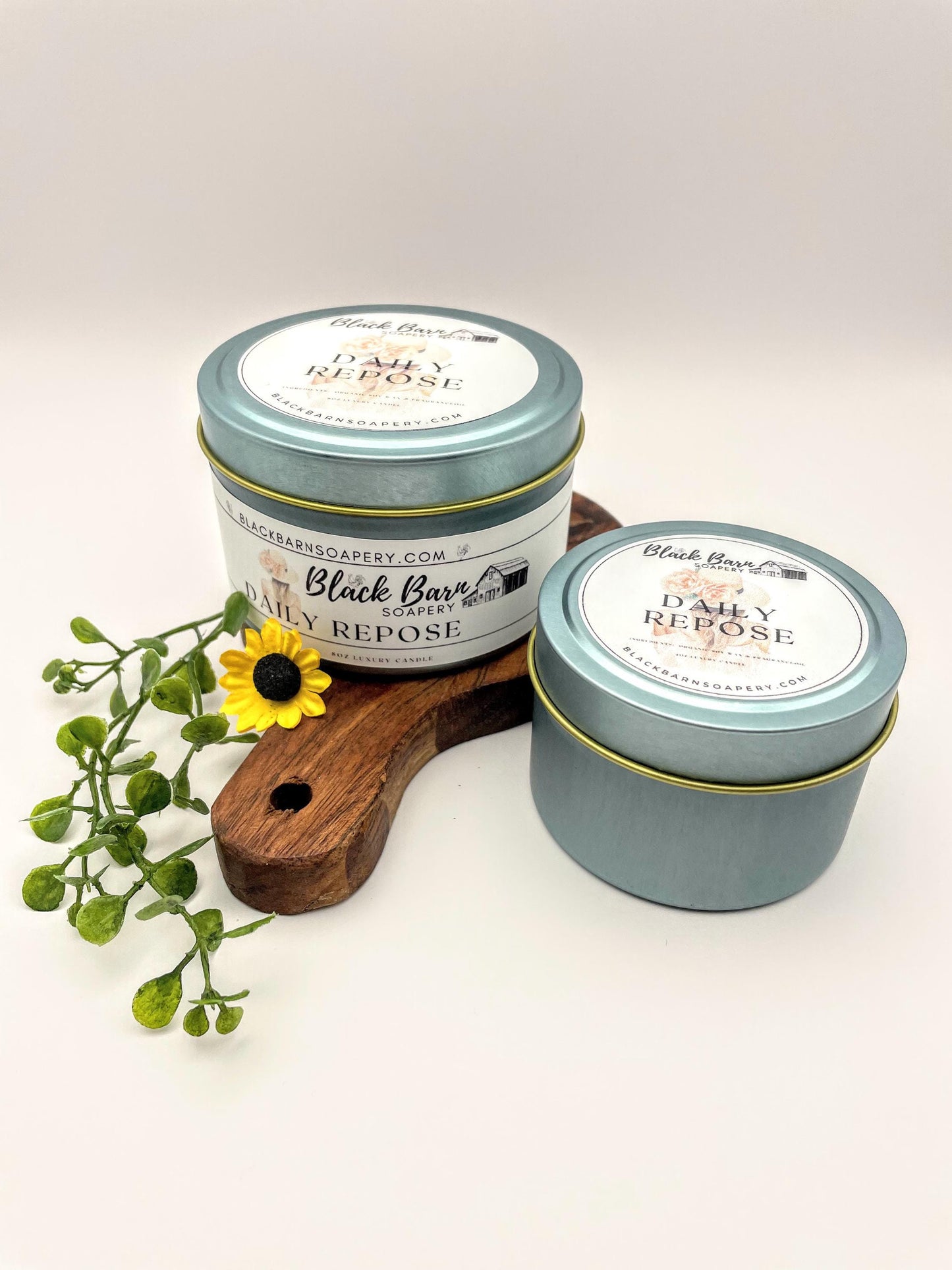 Daily Repose - 4oz / 8oz Candle Tin (Bohemian Fall)