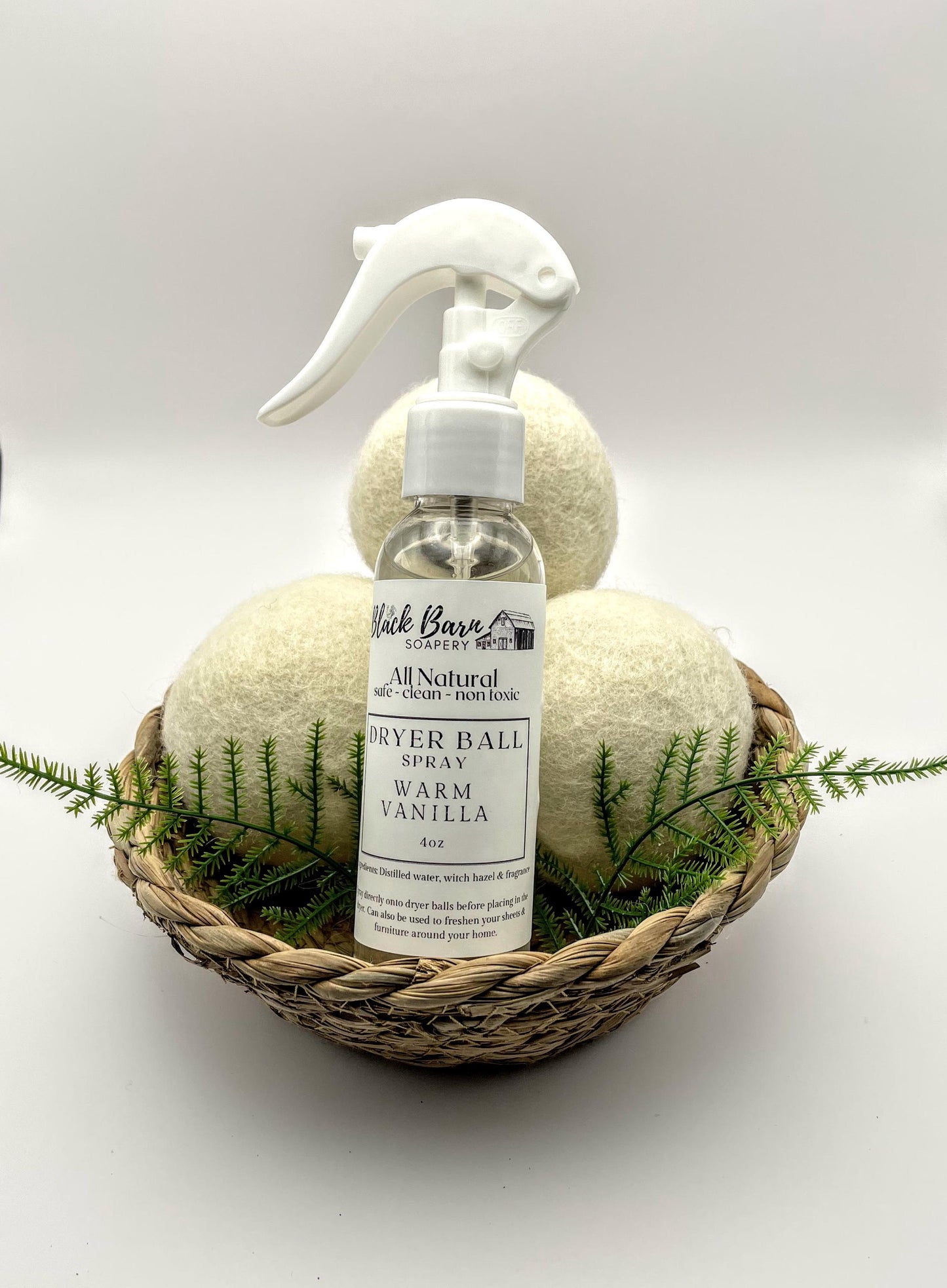 Dryer Ball Spray/Linen Spray (All Natural)