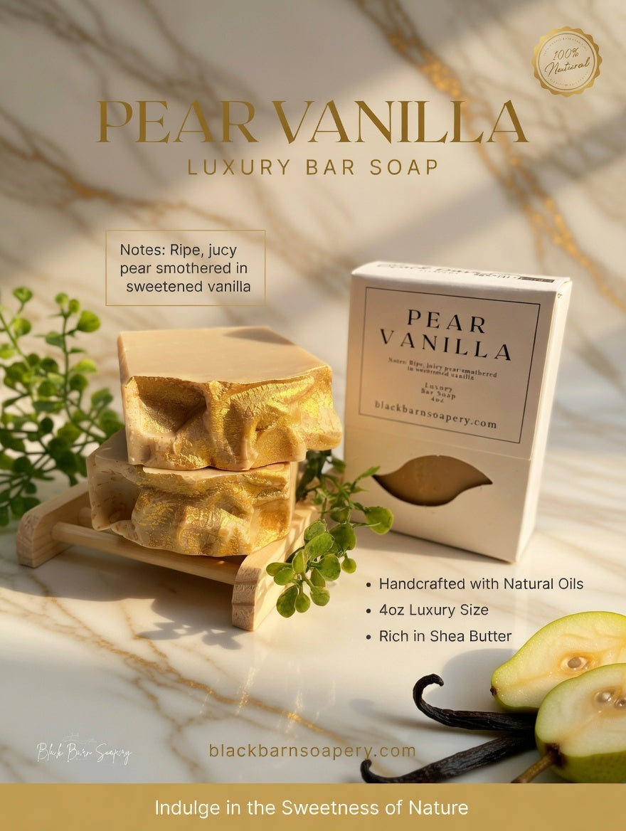 Pear Vanilla - Handmade Artisan Soap
