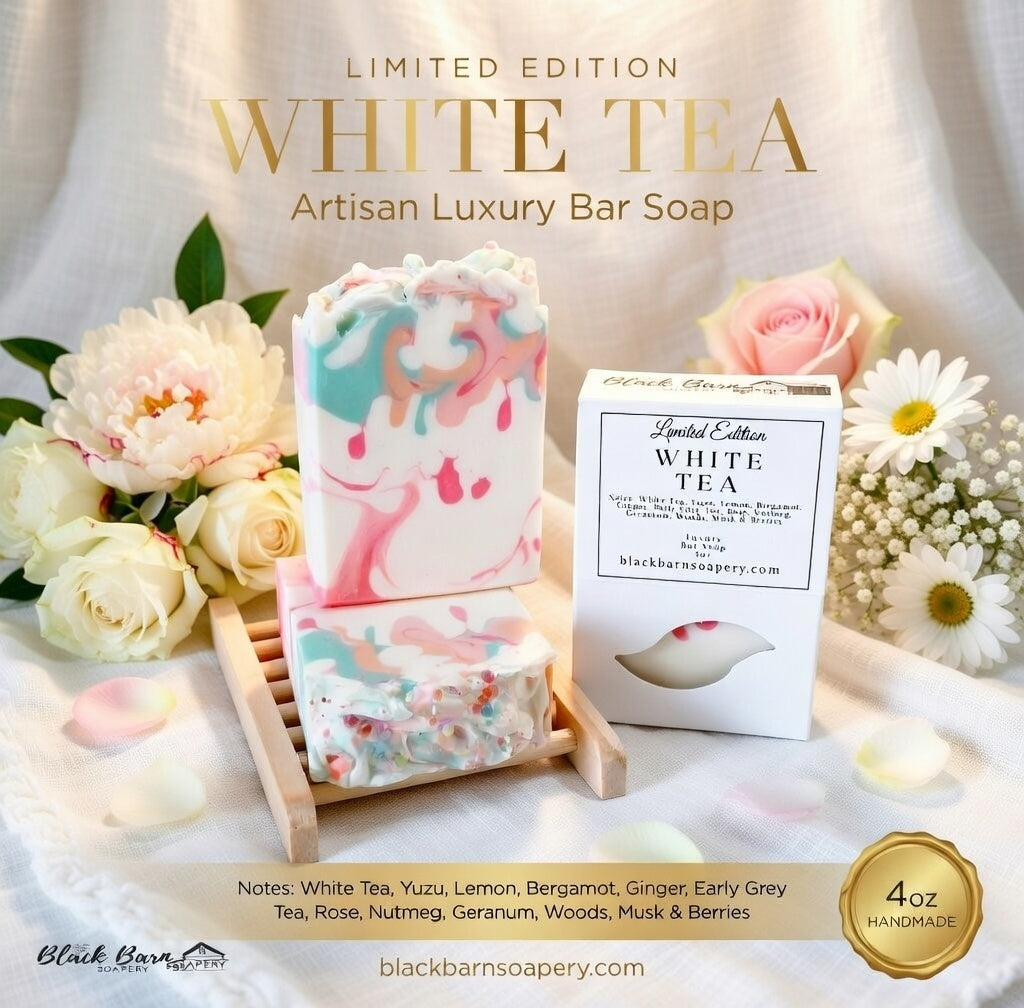 White Tea- Handmade Artisan Soap