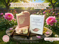 Peonies in Pink- Handmade Artisan Soap