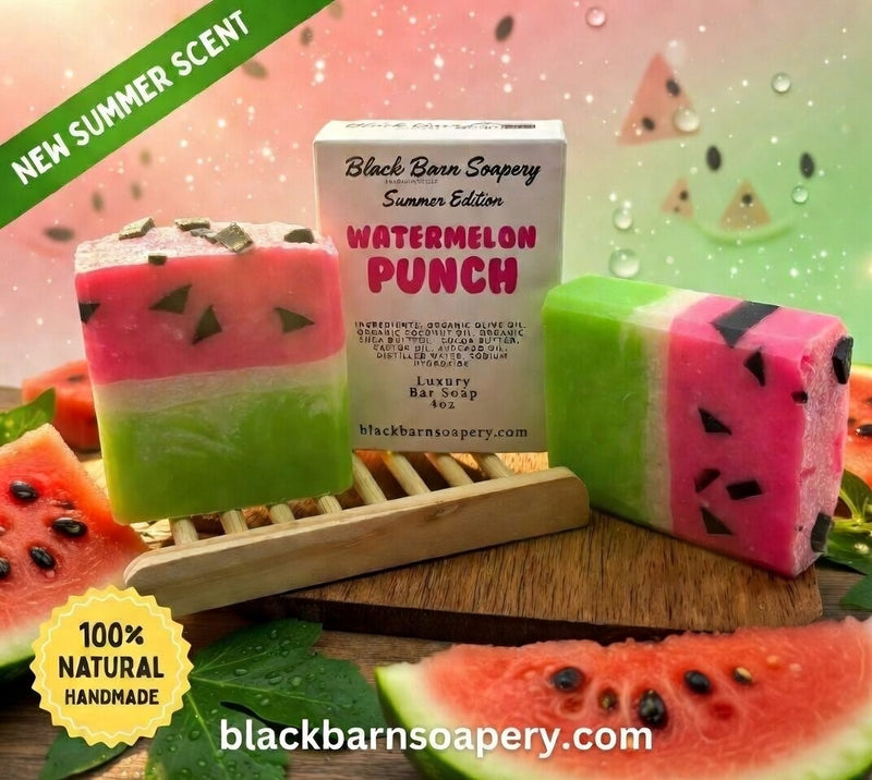 Watermelon Punch  - Summer Fun Soap Bar