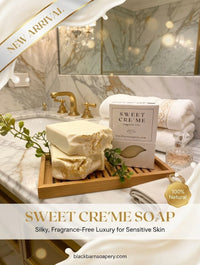 Sweet Cre'me Fragrance-Free - Handmade Artisan Soap