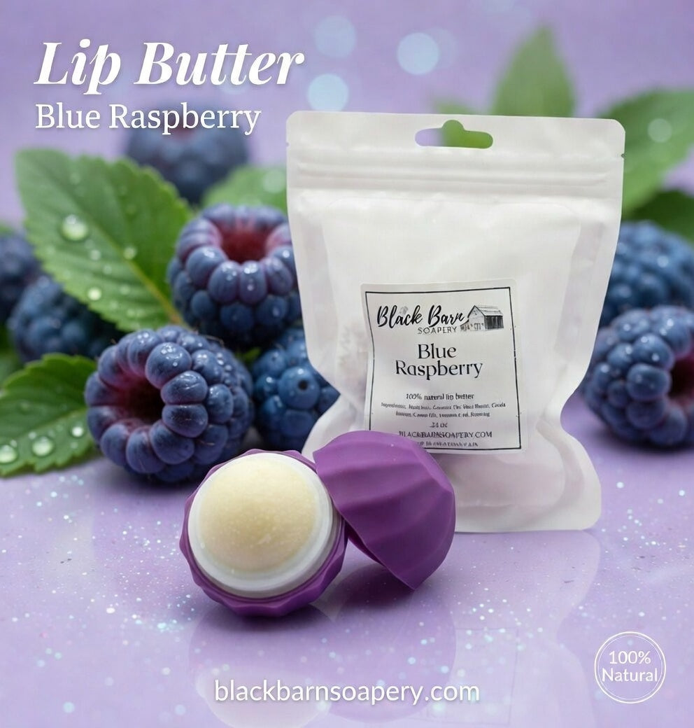 Blue Raspberry - Beeswax Lip Butter