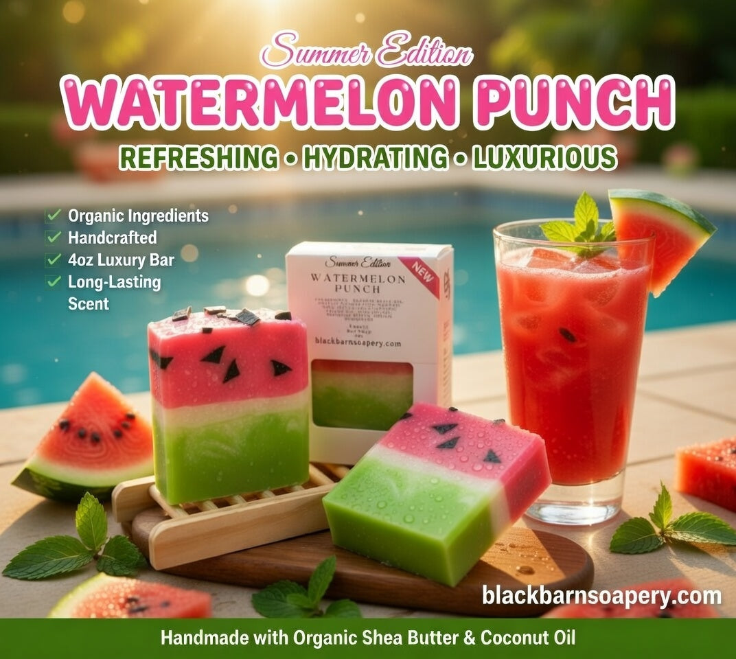 Watermelon Punch  - Summer Fun Soap Bar