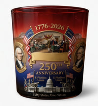 Celebrate 250th Anniversary Candle | 10oz Limited Edition Patriotic Keepsake