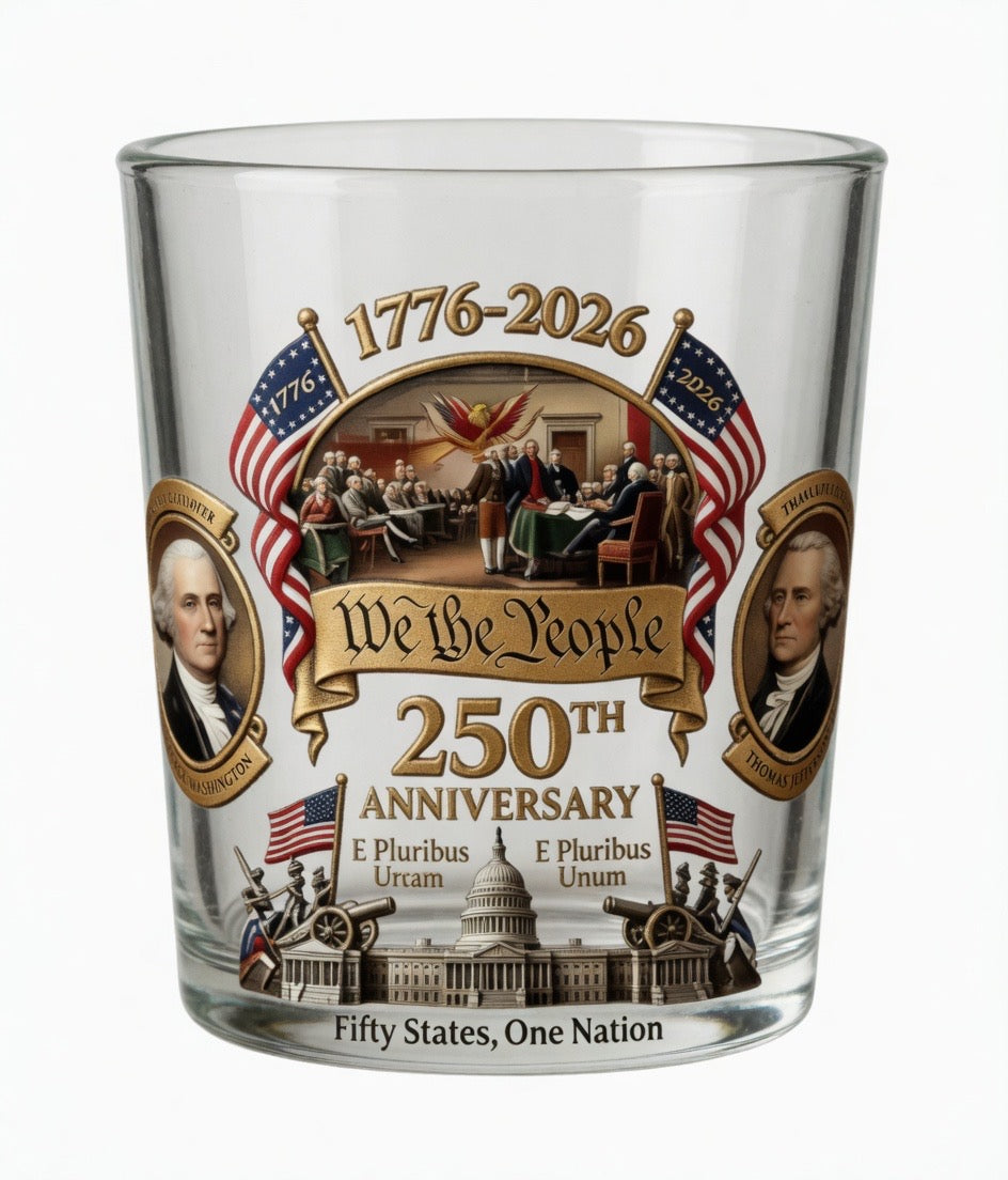 Celebrate 250th Anniversary Candle | 10oz Limited Edition Patriotic Keepsake