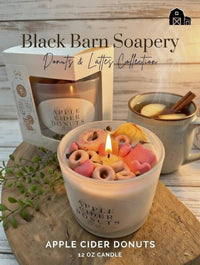 Apple Cider Donuts -  12 oz Wood wick Candle