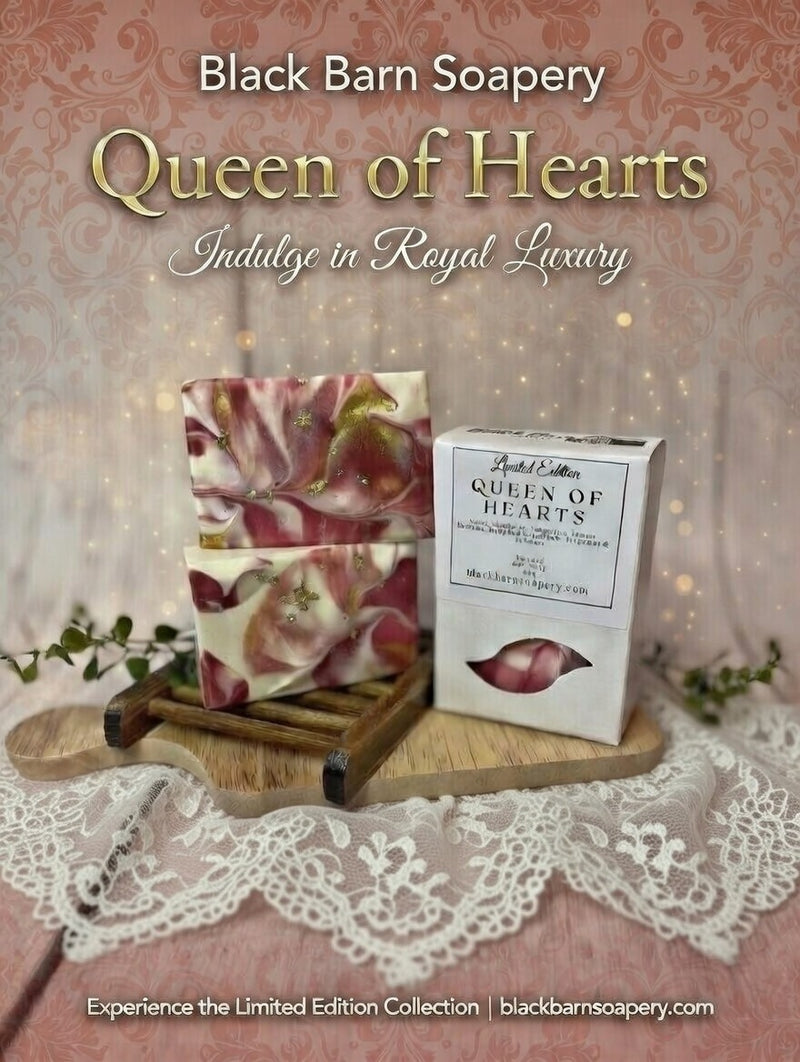 Queen of Hearts- Handmade Artisan Soap