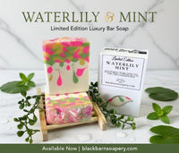 Waterlily Mint- Handmade Artisan Soap