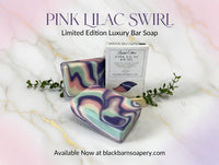 Pink Lilac Swirl - Handmade Artisan Soap