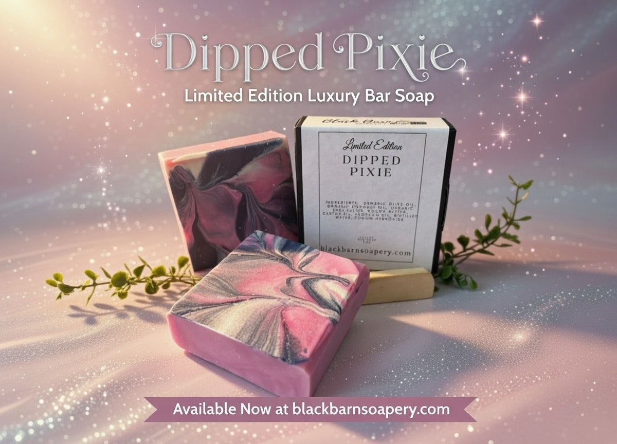 Dipped Pixie Artisan Soap: Garden Citrus Clove Scent