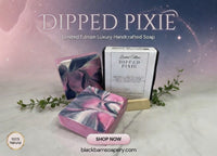 Dipped Pixie Artisan Soap: Garden Citrus Clove Scent
