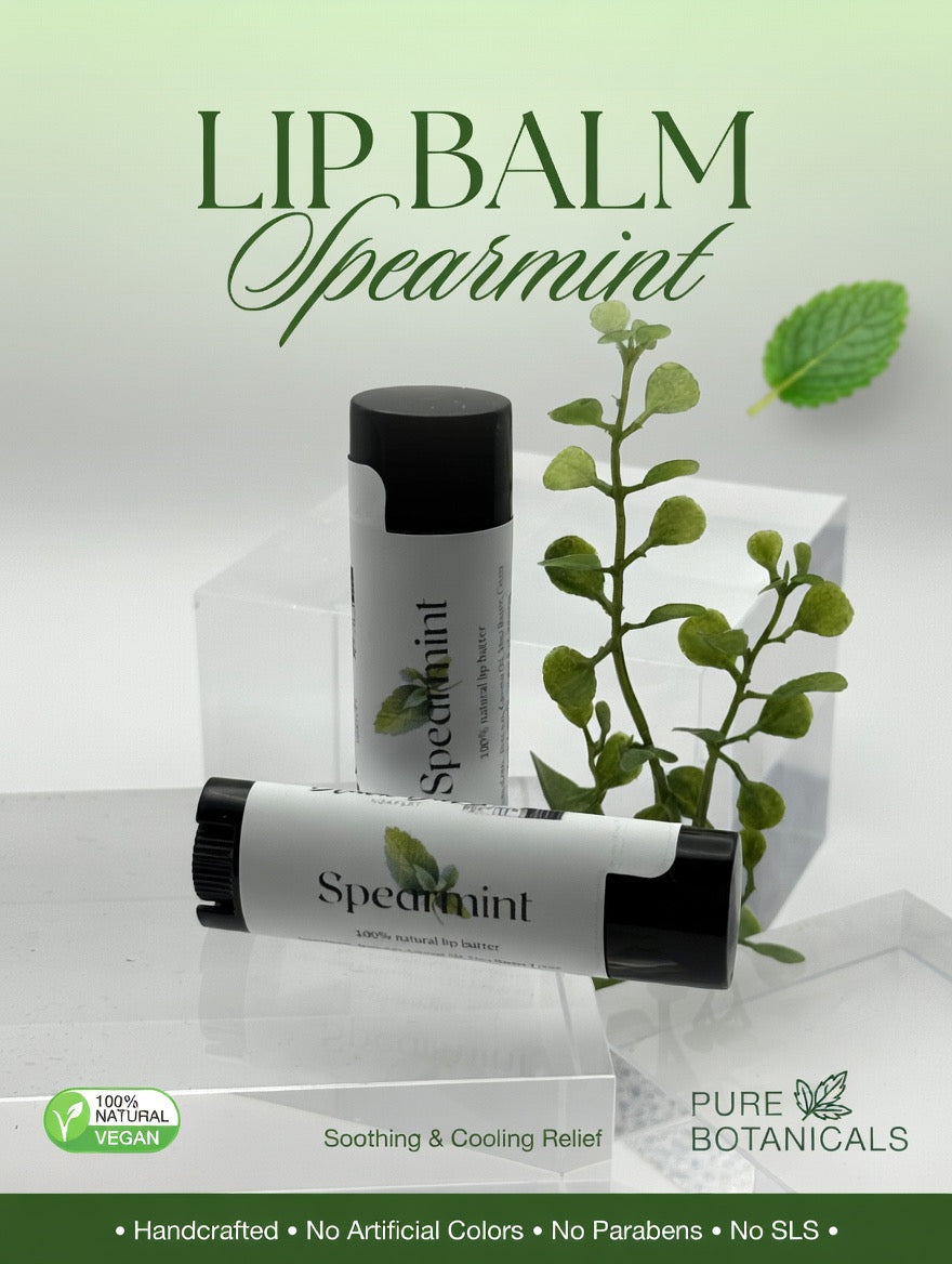 Spearmint - Beeswax Lip Butter