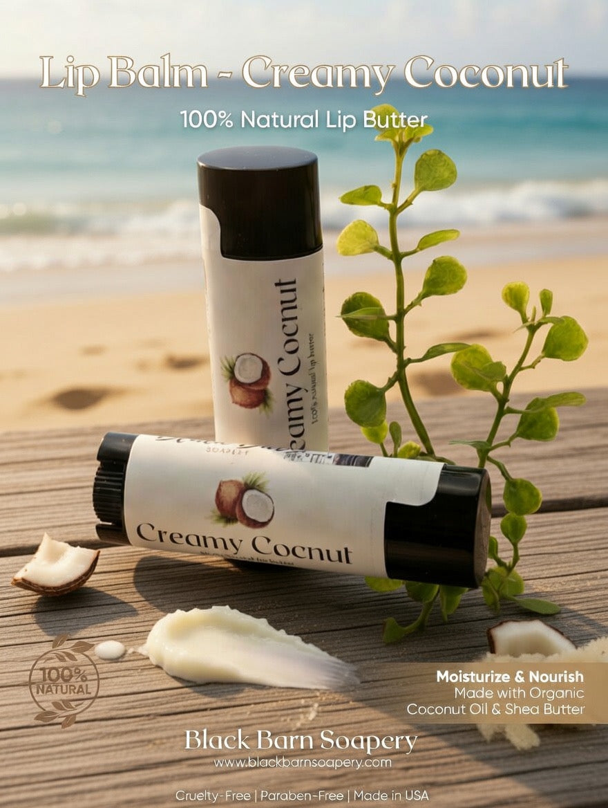 Creamy Coconut - Beeswax Lip Butter