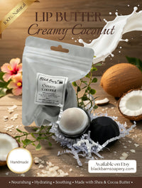 Creamy Coconut - Beeswax Lip Butter