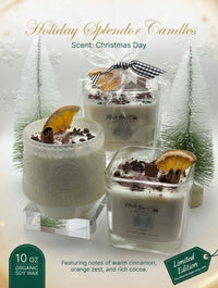Christmas Day  -  12 oz Wood wick Candle