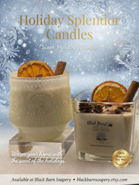 Holiday Splendor  -  12 oz Wood wick Candle