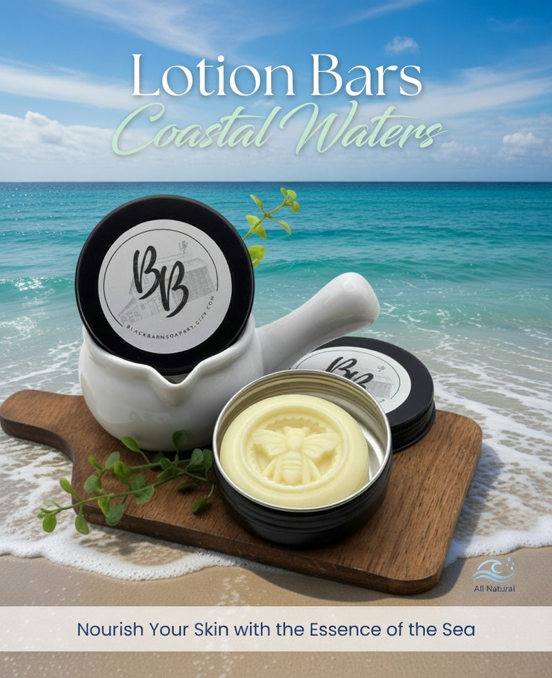 Coastal Waters -  Scented All Natural - Lotion Bar