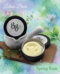 Spring Rain - Scented All Natural - Lotion Bar