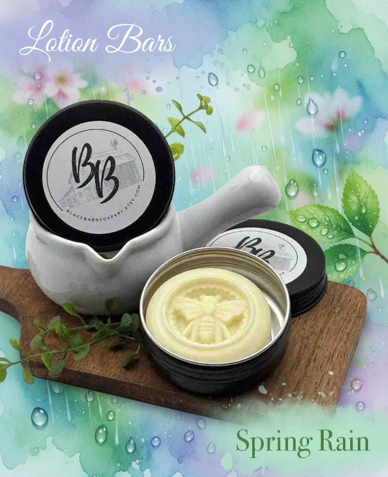 Spring Rain - Scented All Natural - Lotion Bar