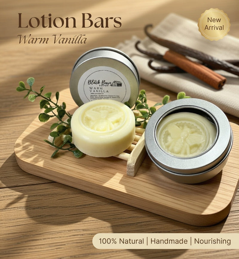 Warm Vanilla & Sugar - All Natural - Lotion Bar  (Vegan)
