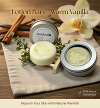 Warm Vanilla & Sugar - All Natural - Lotion Bar  (Vegan)