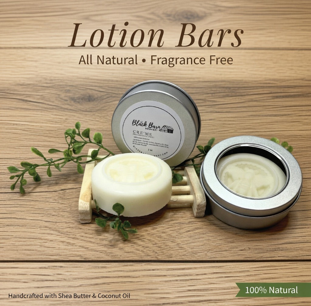 Fragrance Free All Natural - Lotion Bar
