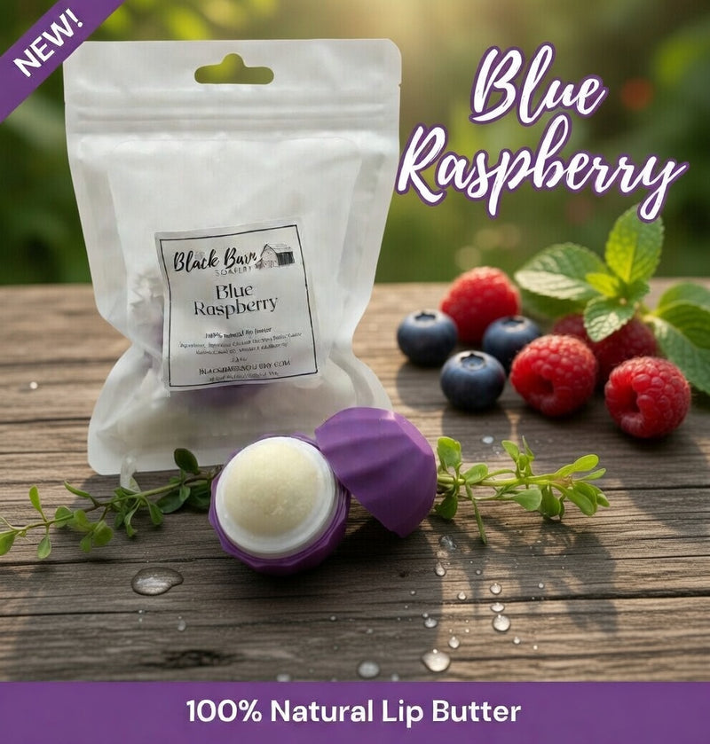 Blue Raspberry - Beeswax Lip Butter