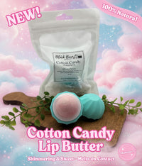 Cotton Candy Shimmerz - Beeswax Lip Butter