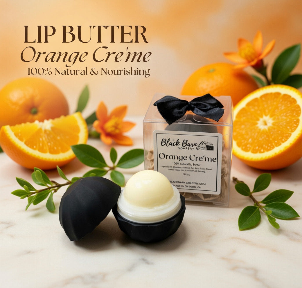 Orange Cre'me - Beeswax Lip Butter