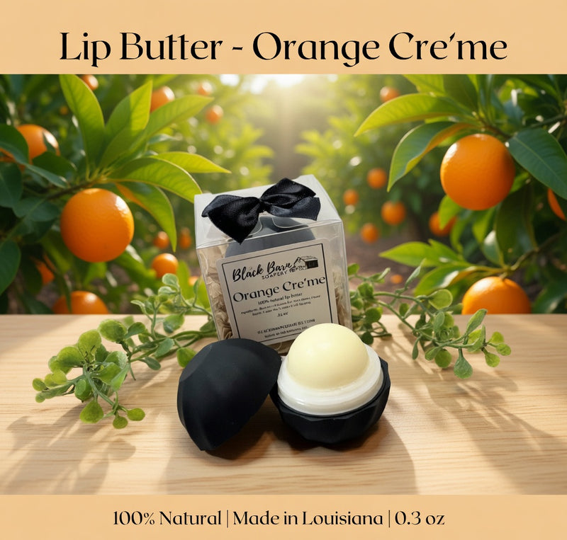 Orange Cre'me - Beeswax Lip Butter