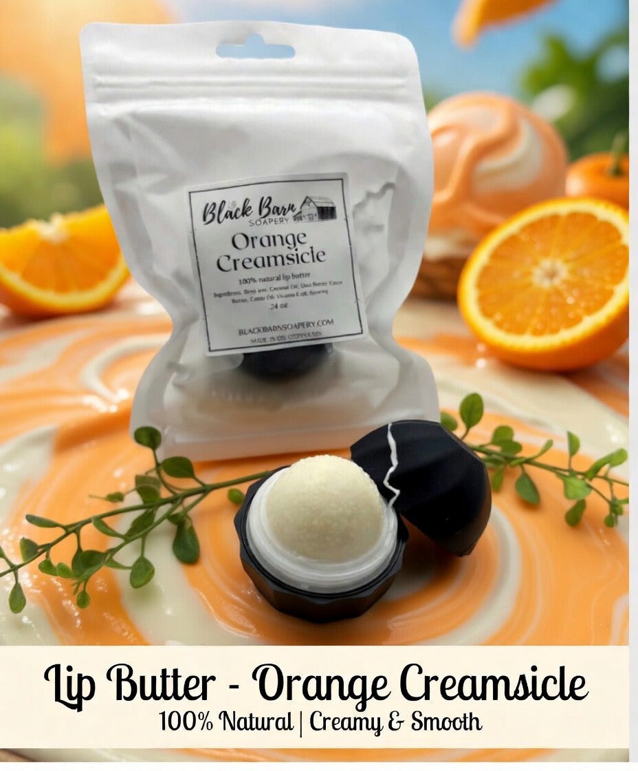 Orange Creamsicle - Beeswax Lip Butter