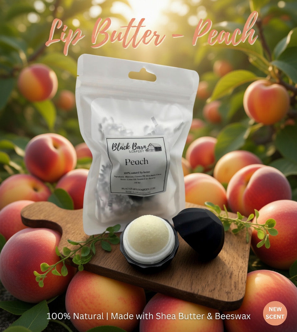 Peach - Beeswax Lip Butter