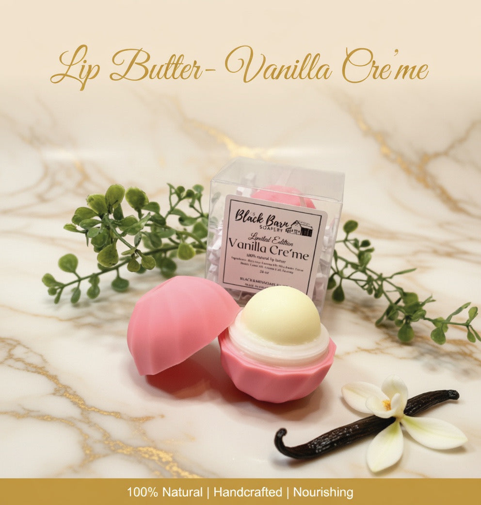Vanilla Cre'me - Beeswax Lip Butter