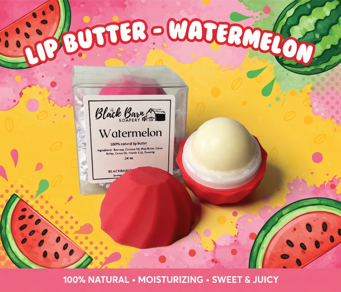 Watermelon - Beeswax Lip Butter