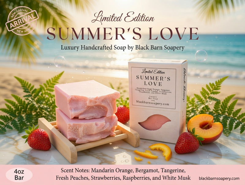Summer's Love - Limited Edition Handmade Artisan Soap