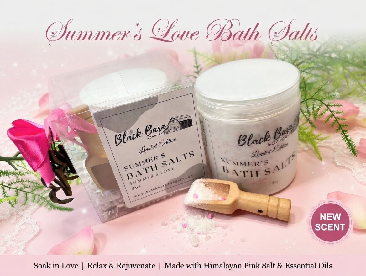Summer's Love Foaming Bath Salts: Love Spell Scent