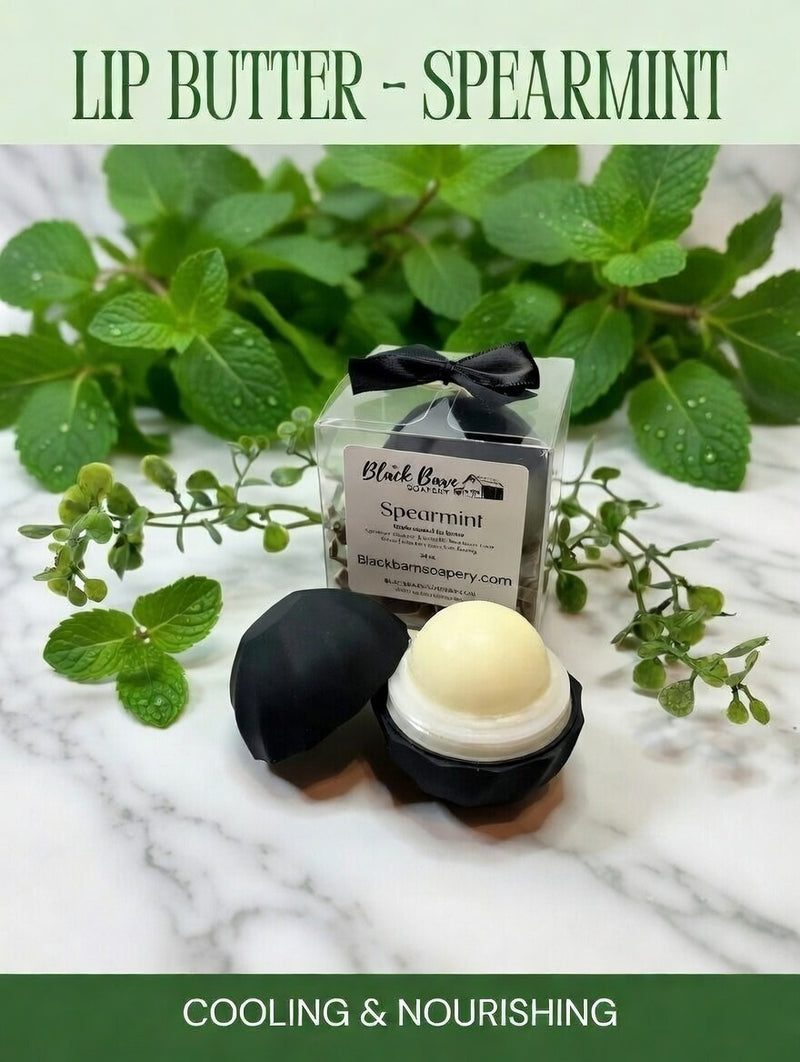 Spearmint - Beeswax Lip Butter