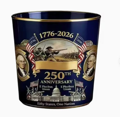Celebrate 250th Anniversary Candle | 10oz Limited Edition Patriotic Keepsake