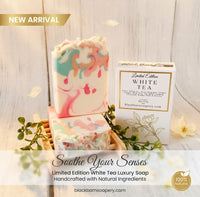 White Tea- Handmade Artisan Soap