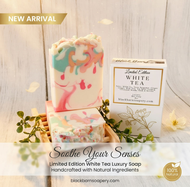 White Tea- Handmade Artisan Soap