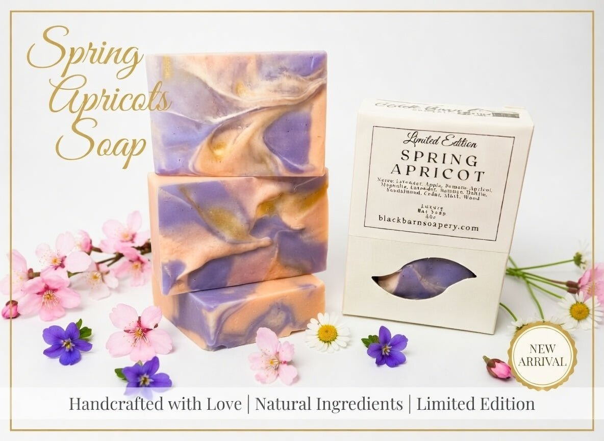 Spring Apricots- Handmade Artisan Soap