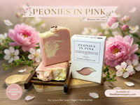 Peonies in Pink- Handmade Artisan Soap