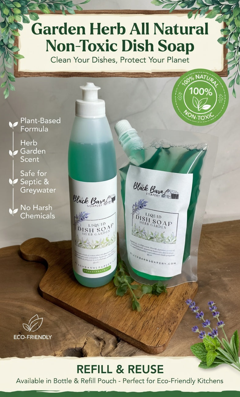 Liquid Dish Soap - Save your bottle - we've got refills!!