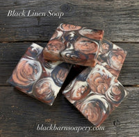 Black Linen - Limited Edition Handmade Artisan Soap