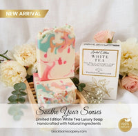 White Tea- Handmade Artisan Soap