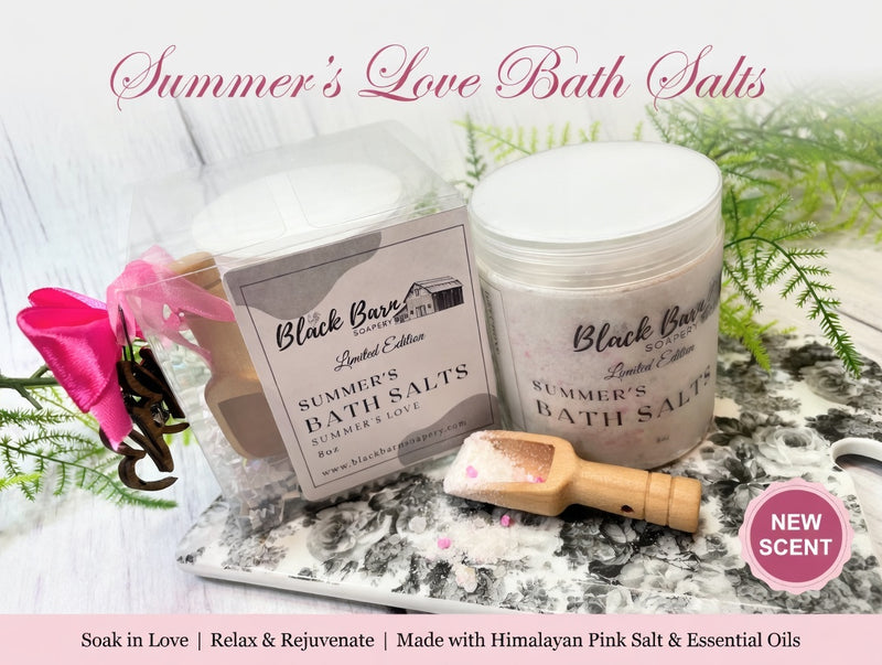 Summer's Love Foaming Bath Salts: Love Spell Scent