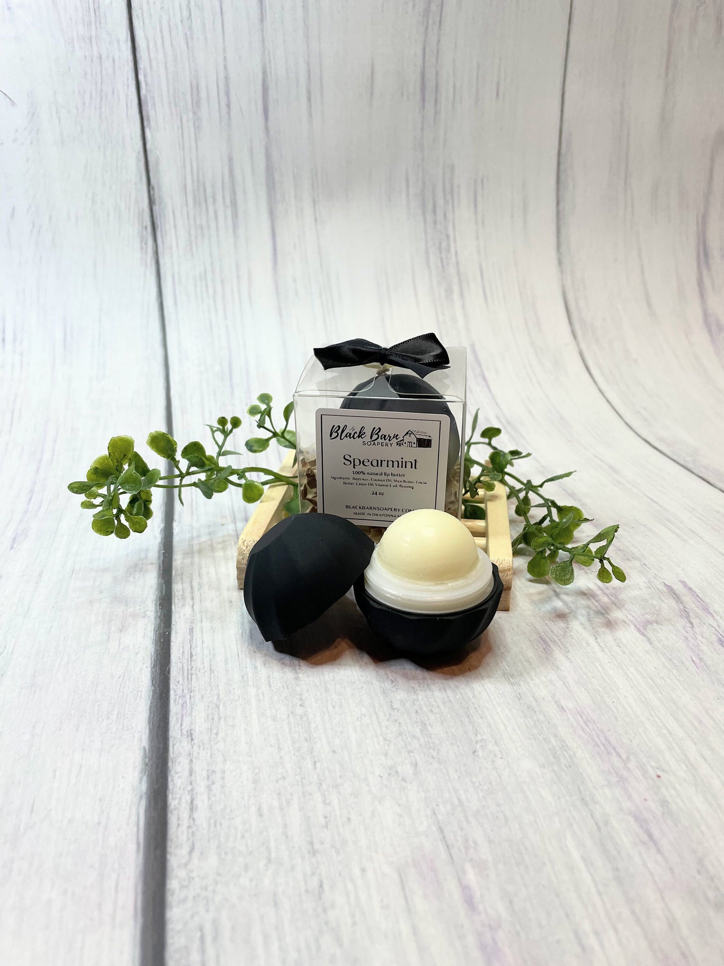 Spearmint - Beeswax Lip Butter